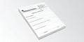 Script Pads Black & White
