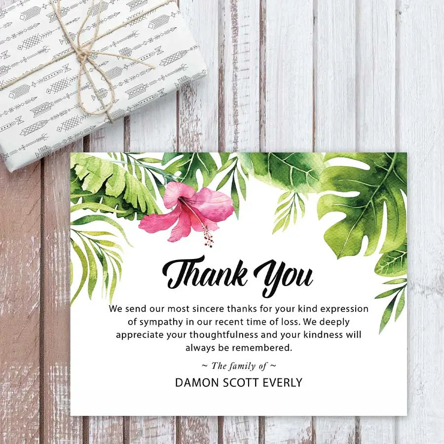 Cards (Thank You, Programmes, Menus, Etc.)