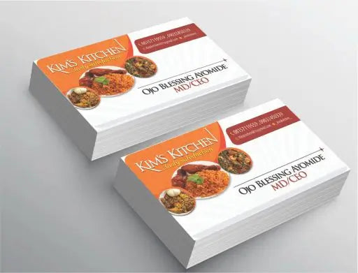 Single Side Business Cards