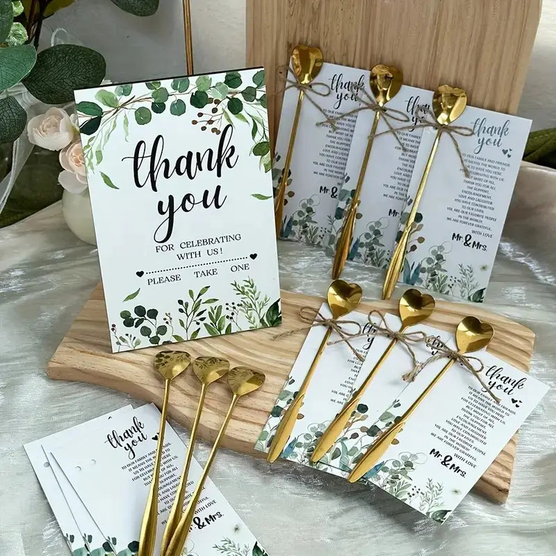 Cards (Thank You, Programmes, Menus, Etc.)